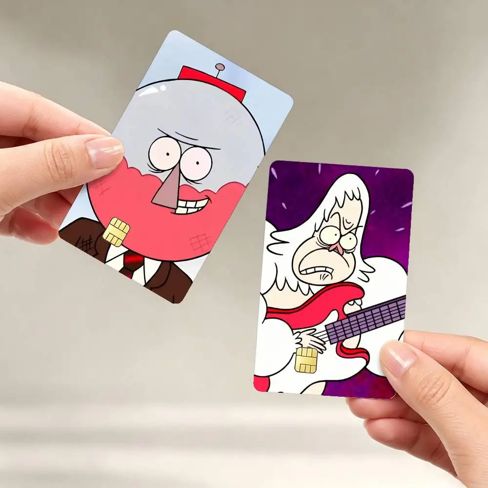 Cartoon R-Regular Show Sticker Film Tape Skin for Credit Card Debit Card Waterproof Stickers