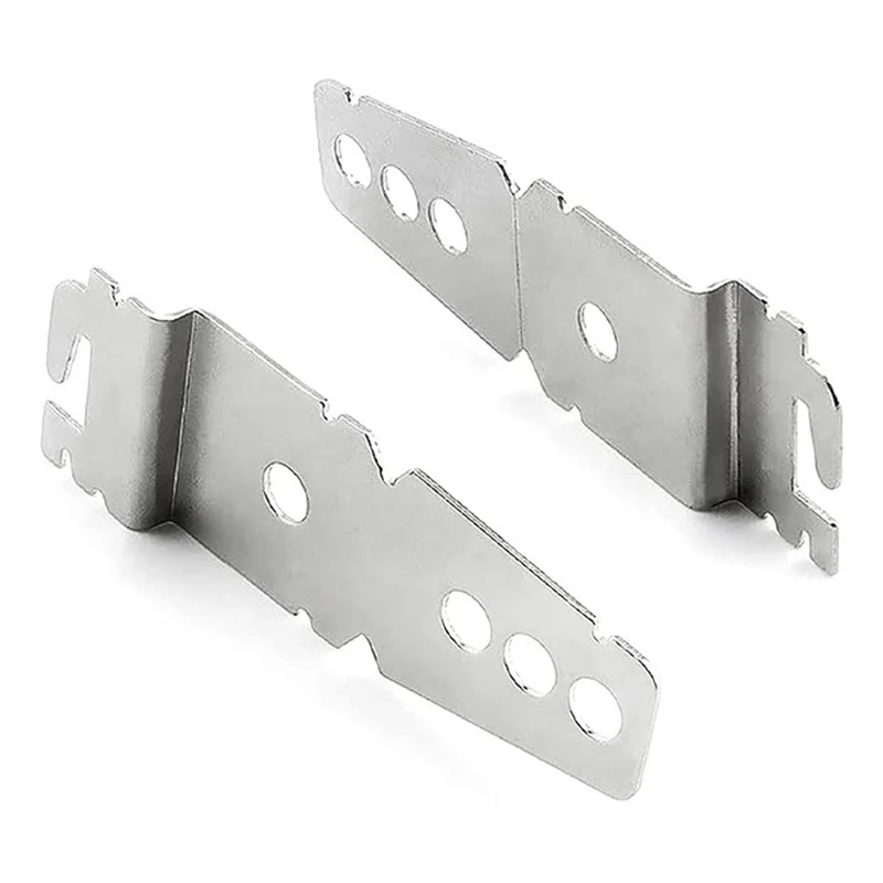 2Pcs 8269145 Undercounter Dishwasher Mounting Bracket with Screws DIY Repairs Fit for KitchenAid/Whirlpool/Kenmore/Maytag/Amana