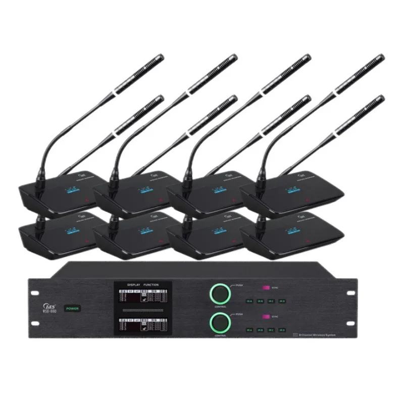

Wireless one-to-eight microphone WSH-880/WSH-804/800/801/802/803 microphone