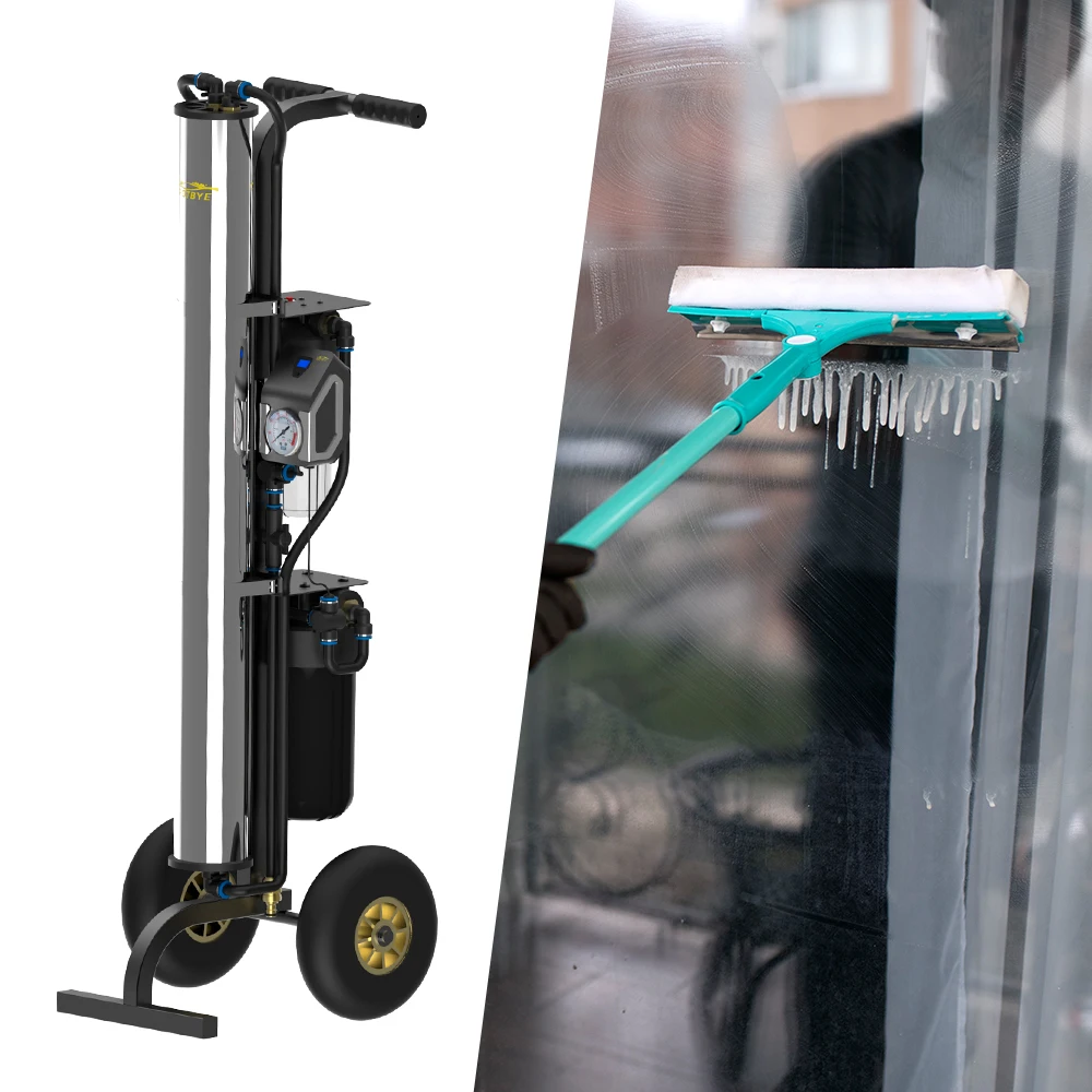 

Spotless Portable Water Filter Window Cleaning Filtration System Water System Ro Di Cart Deionized water system