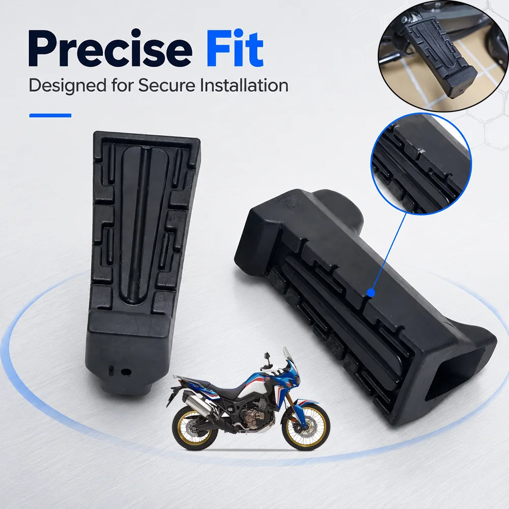 For HONDA CRF1000L CRF1100L Africa Twin CRF 1000 1100 L Motorcycle Accessories Rear Footrest Foot Pegs Rest Rubber Pedal Footpeg