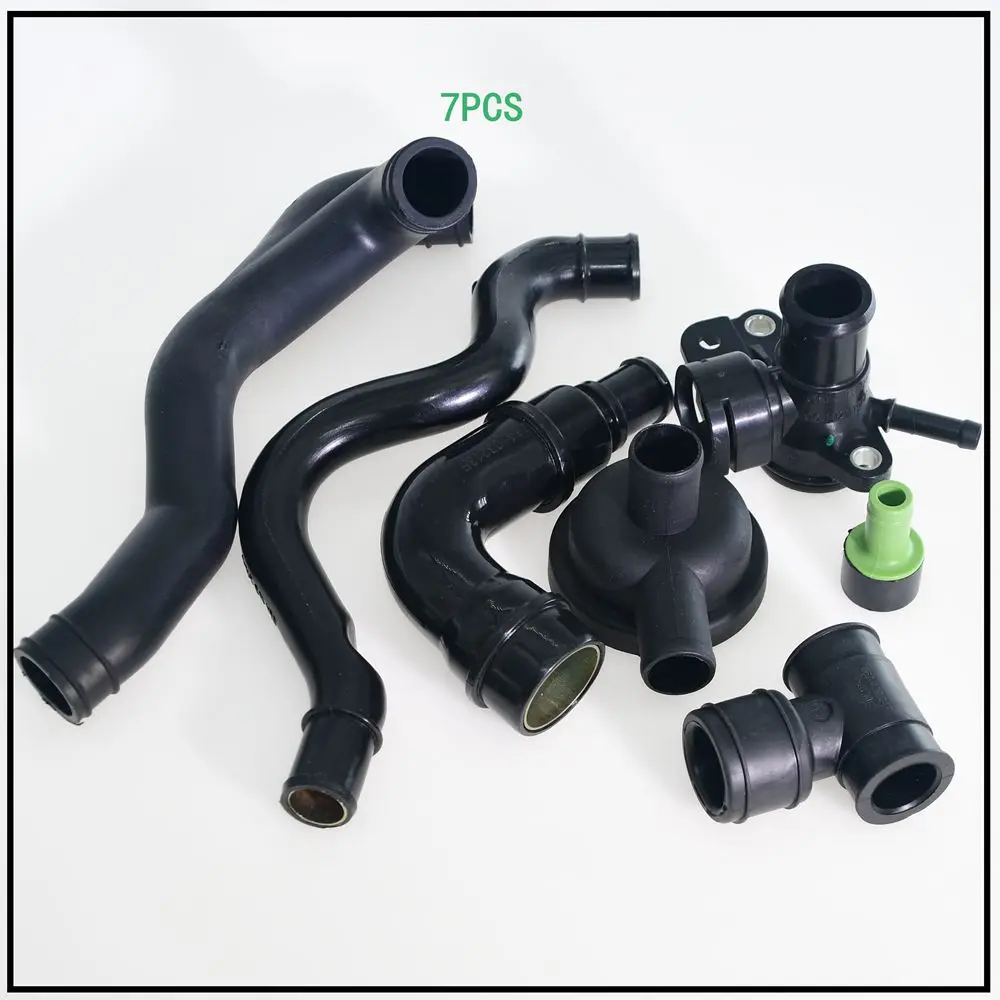 7 Pcs Crankcase Breather Hose Pipe Valve Kit For Audi A3 TT VW Jetta Seat Skoda 06A103247,06A103213AF,06A129101D 06J121132F