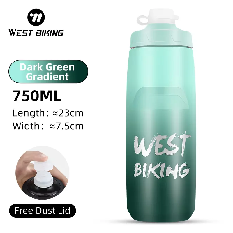 

WEST BIKING велосипедная бутылка для воды 620/750 мл для улицы бега альпинизма спорта сжимаемая кружка велосипедный чайник портативная велосипедная чашка