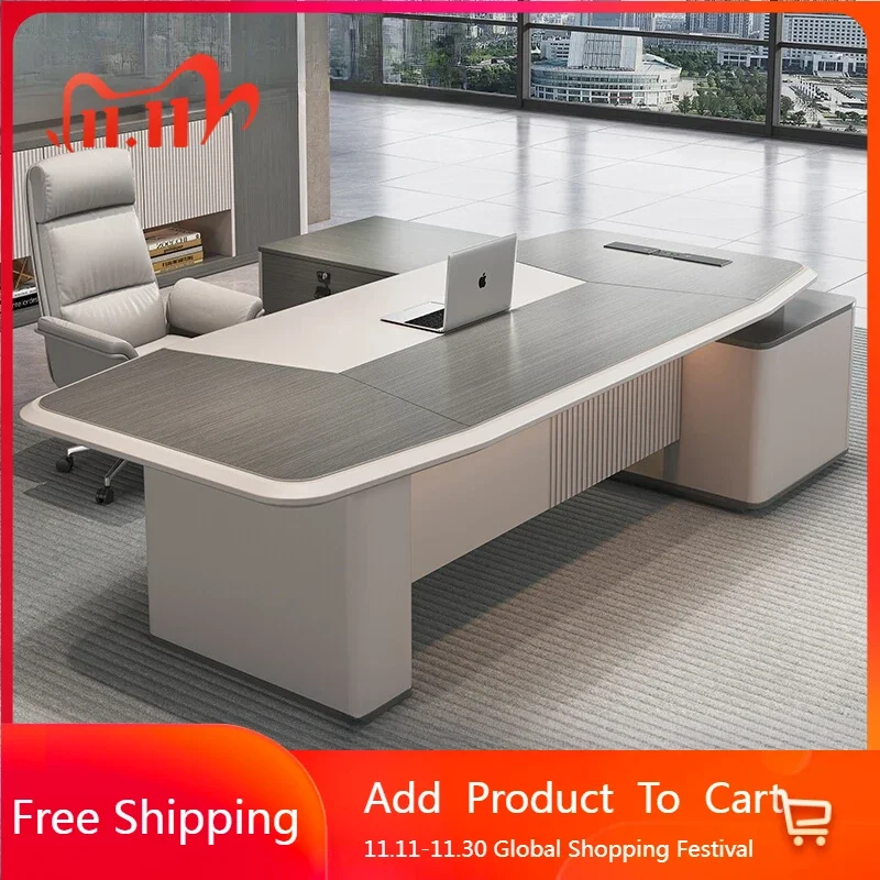 

Minimalist Filing Cabinets Office Desk Standing Study Cheap Shelf Office Desk Conference Mobile Modern Wooden Bureau Furniture