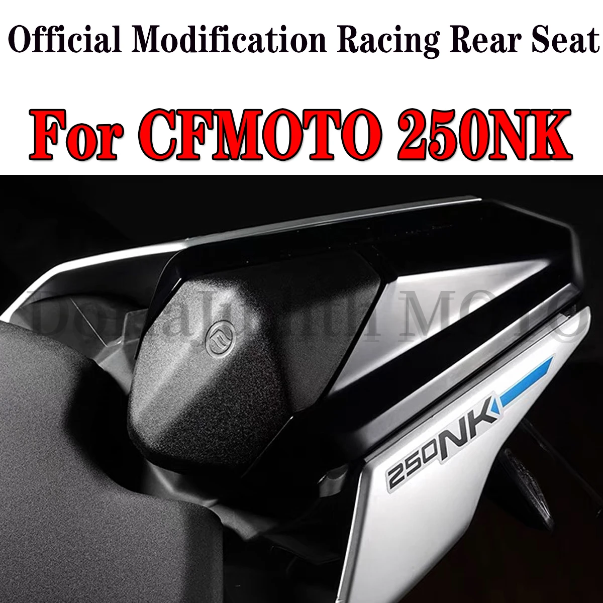 

Motorcycle modification rear seat cushion hump racing track sports modification rear seat For CFMOTO 250NK NK250 CF250NK 250