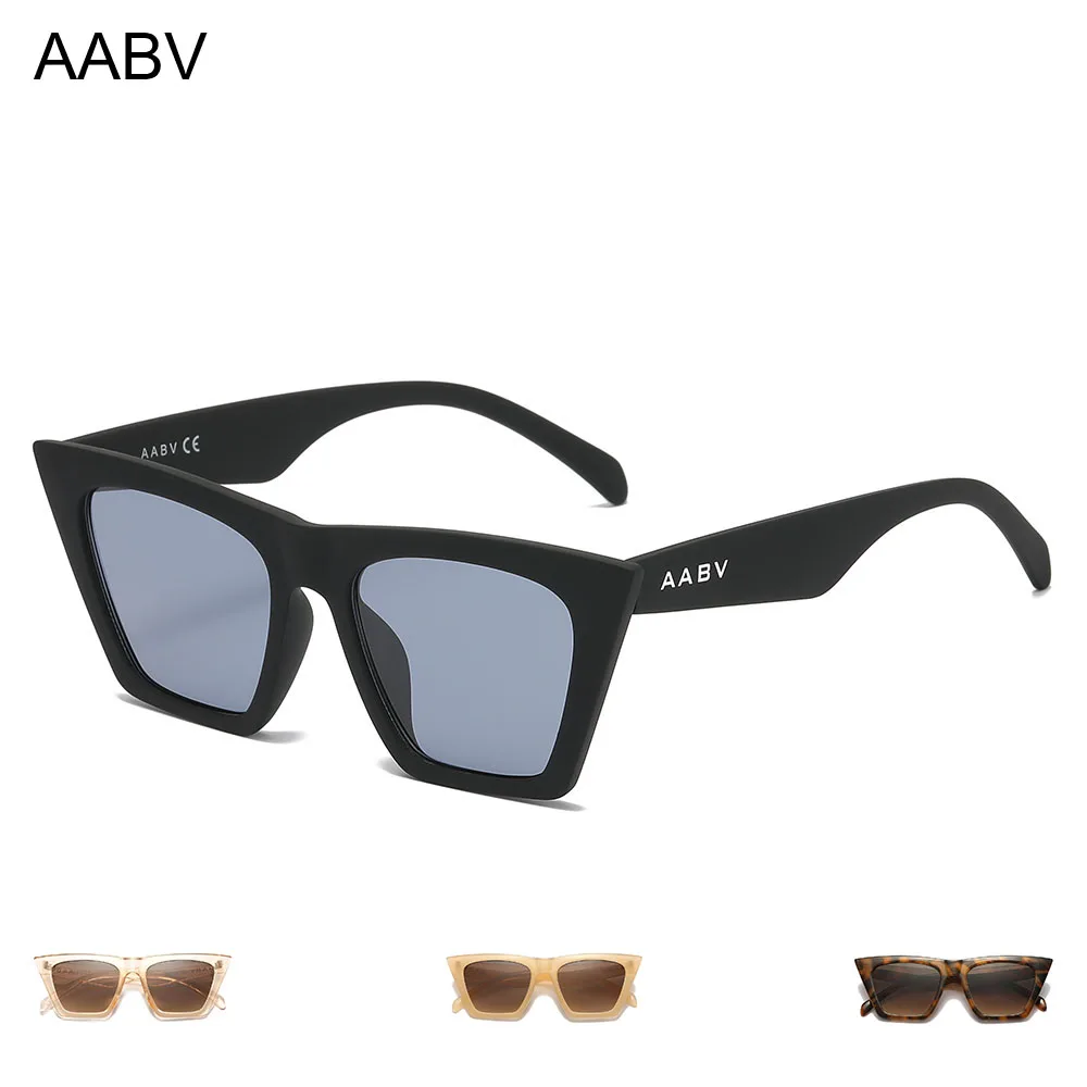 AABV Cat Eye Sunglasses for Women Luxury Trendy Designer Fashion Sun Glasses Dropshipping 1013