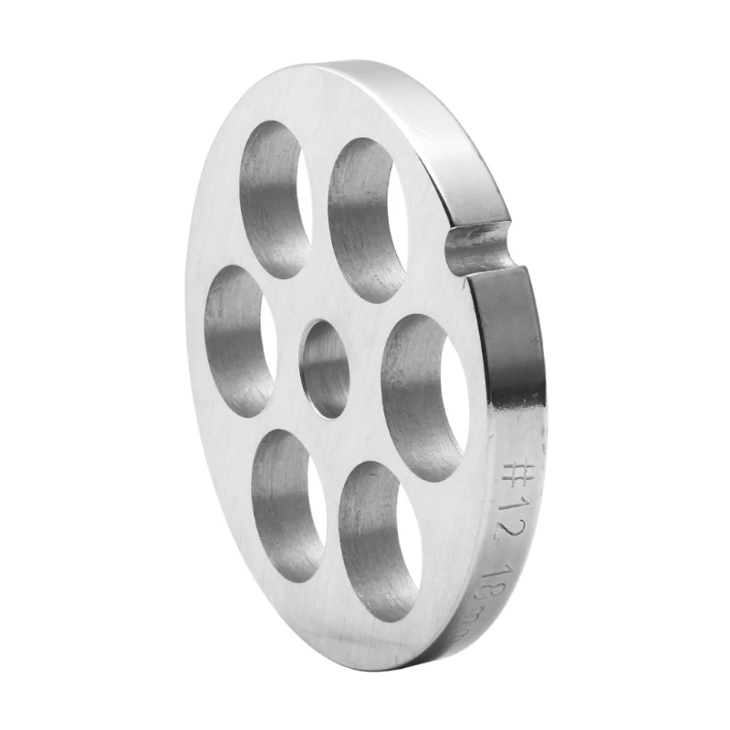 Amoladora de acero inoxidable, placa de corte de disco, trituradora de alimentos, 6/8/10/12/18mm, envío directo