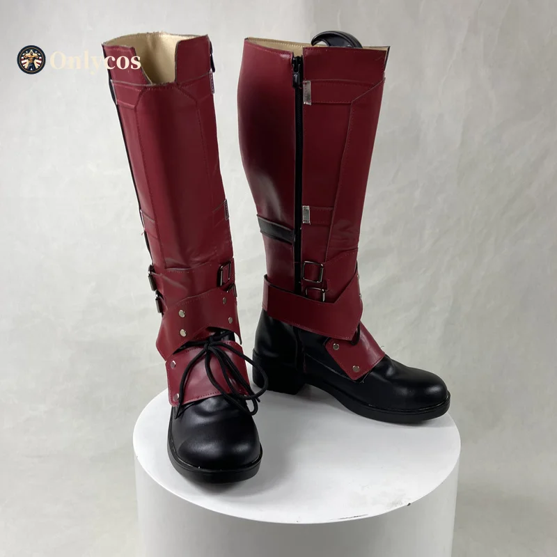 Deadpooling 3 Cosplay Boots Roleplay Fantasy Shoes Footwear Halloween Party Costumes Accessory Onlycos