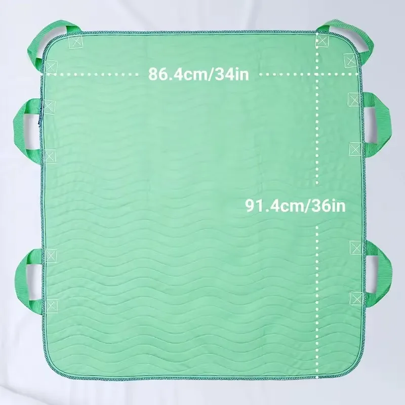 Bedridden Patient Turning Pad Portable Transfer Belt Reusable Washable Incontinence Bed Pad