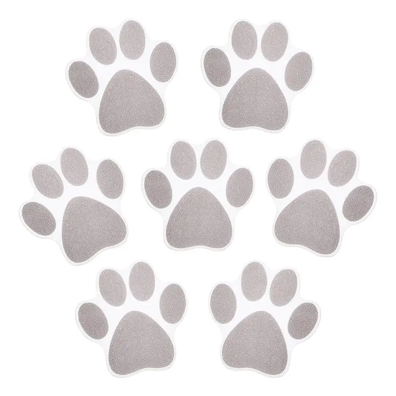 

A34R Non Slip Bathtub Stickers 20 Pieces Adhesive Paws Decals Treads To Tubs Shower Sticker