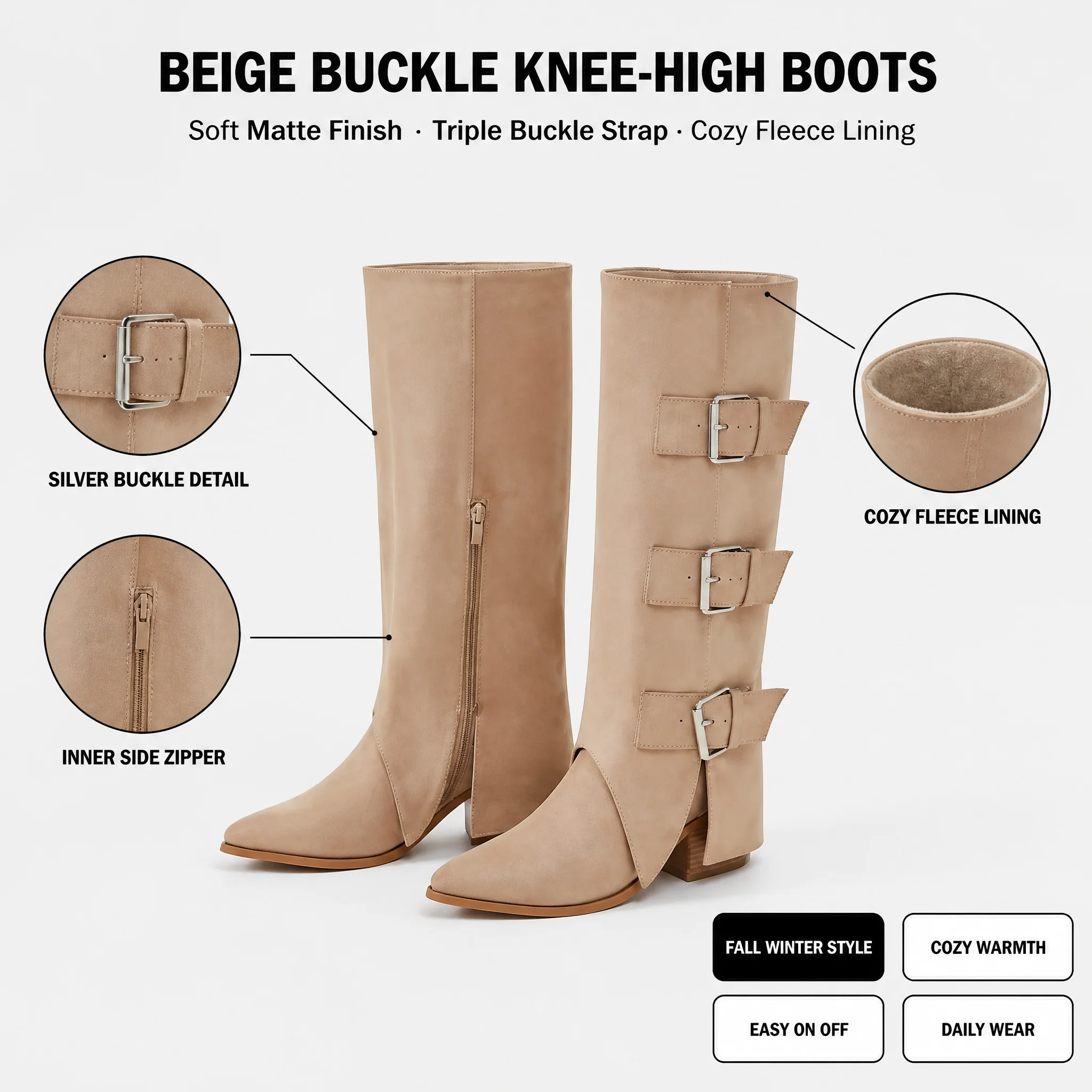 women's-pointed-toe-knee-high-bootsfaux-suede-buckle-tall-bootsfleece-lined-warm-winter-bootsside-zipper-block-heel-boots
