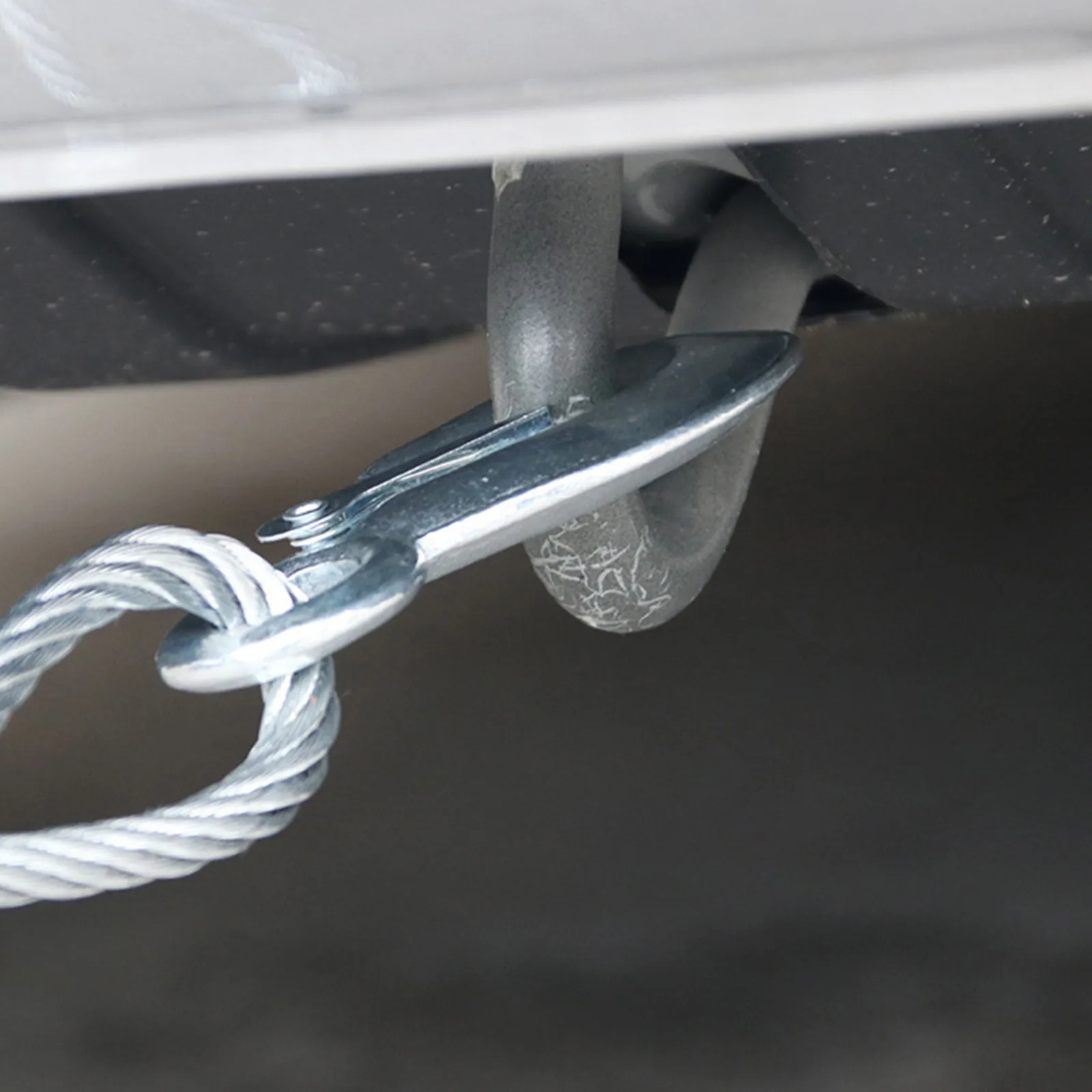 

1 шт. буксировочный трос высокой прочности, износостойкий ремень для прицепа, аварийный буксировочный трос, аксессуар для буксировки автомобиля, утолщенный трос для лебедки