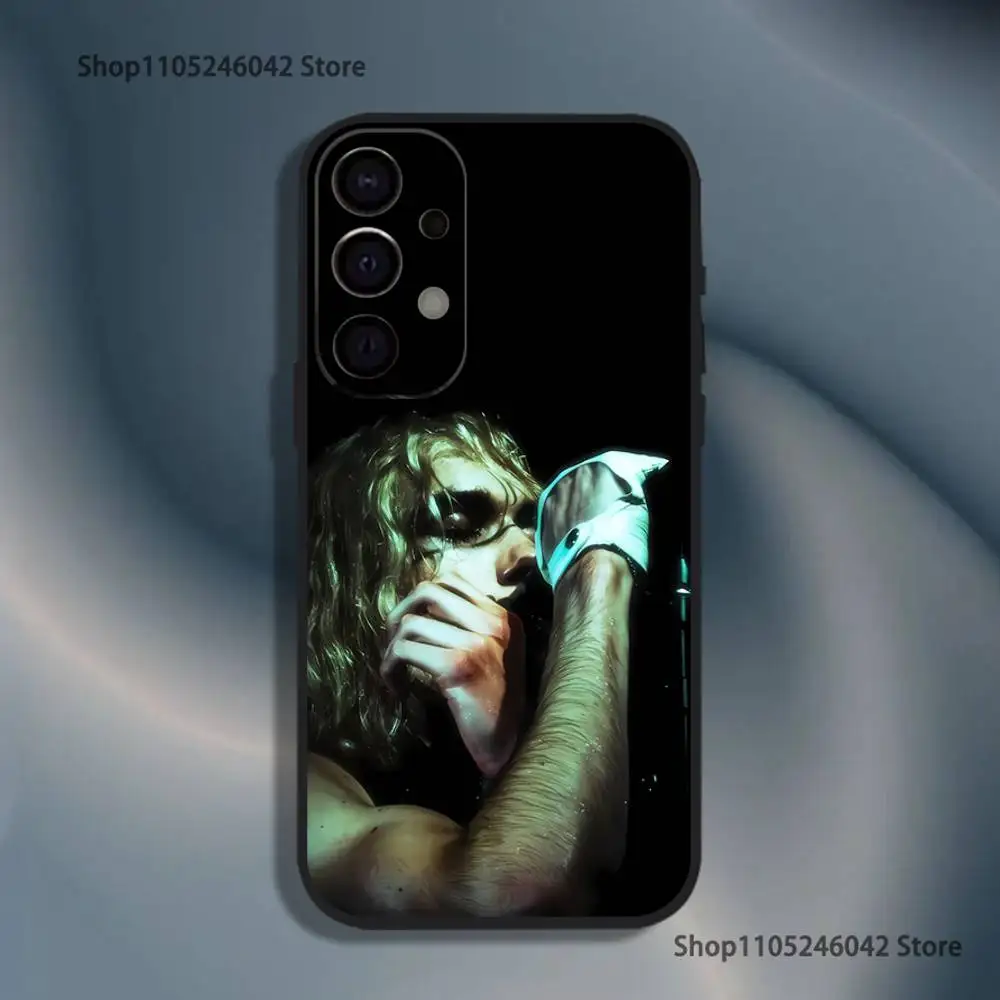 2hollis 2 ملصق بوي حافظة هاتف لهاتف سامسونج S25، S24، S21، S22، S23، S30، Ultra، S20، Plus، Fe، Lite، 5G غطاء أسود