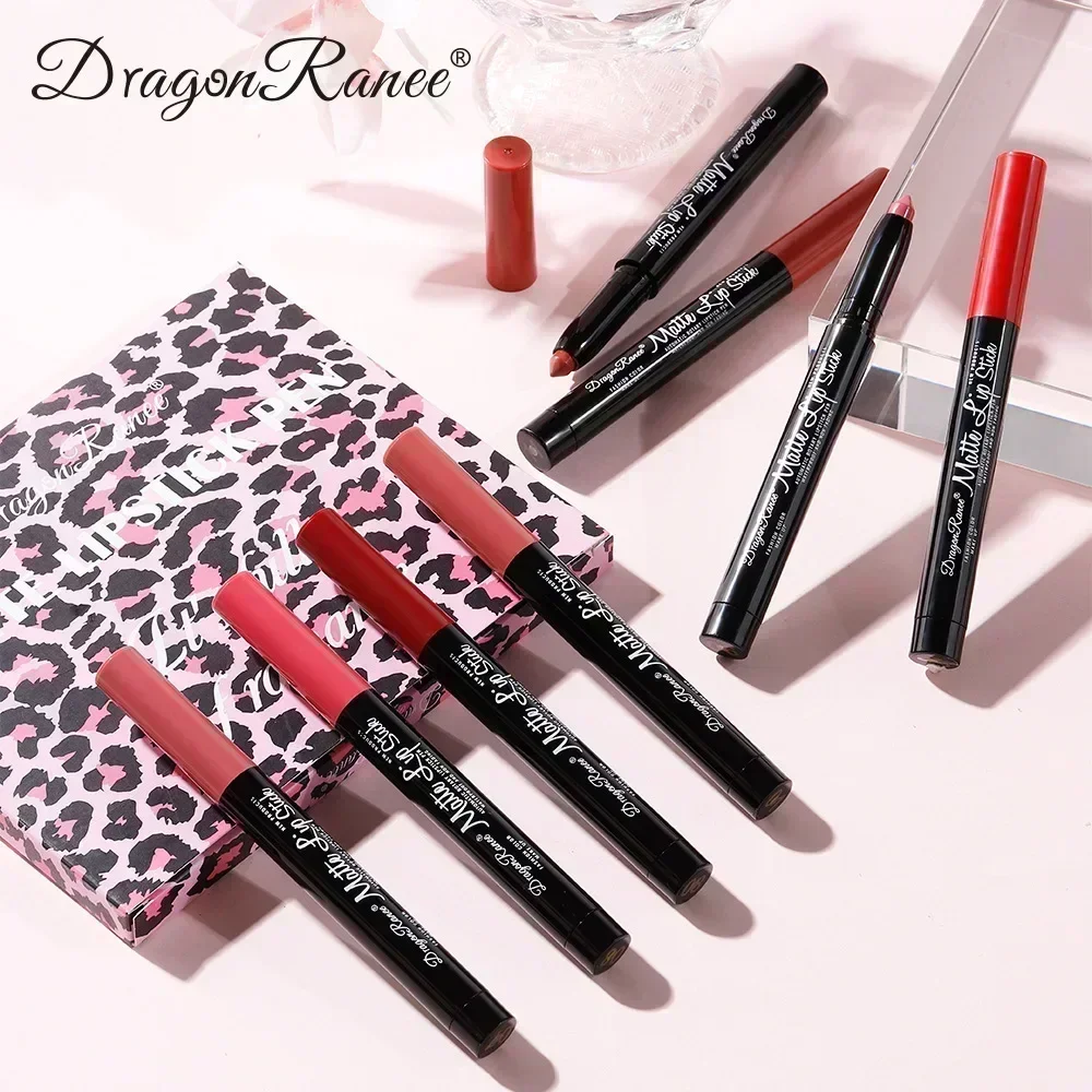 جديد 12 قطعة مجموعة أحمر الشفاه الطبيعي ماتي إنهاء ترطيب مقاوم للماء طويلة الأمد غير عصا المهنية أحمر الشفاه ماكياج 1.8 جرام * 12