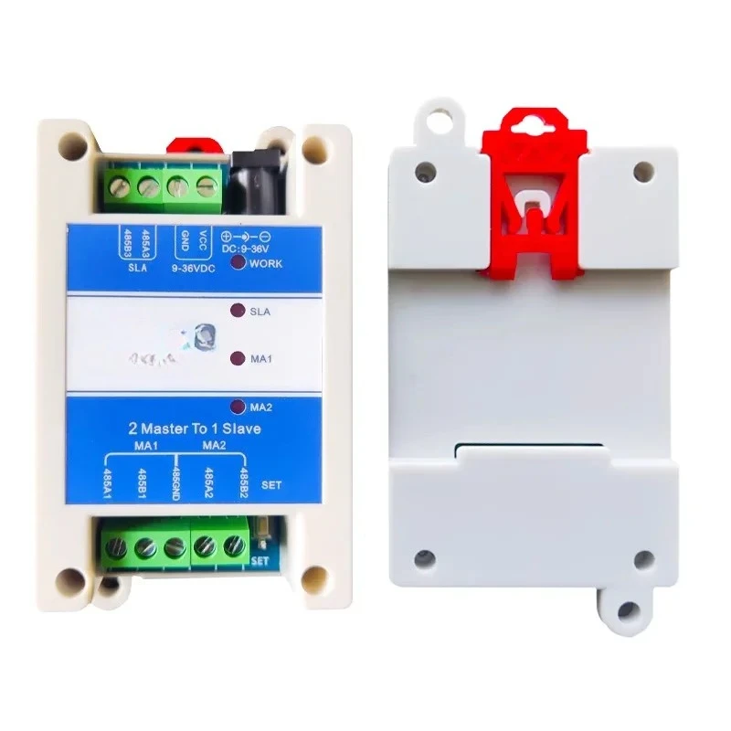 Two master one slave multiple slave cache type rs485 hub magnetic coupling isolated repeater dual host industrial two master