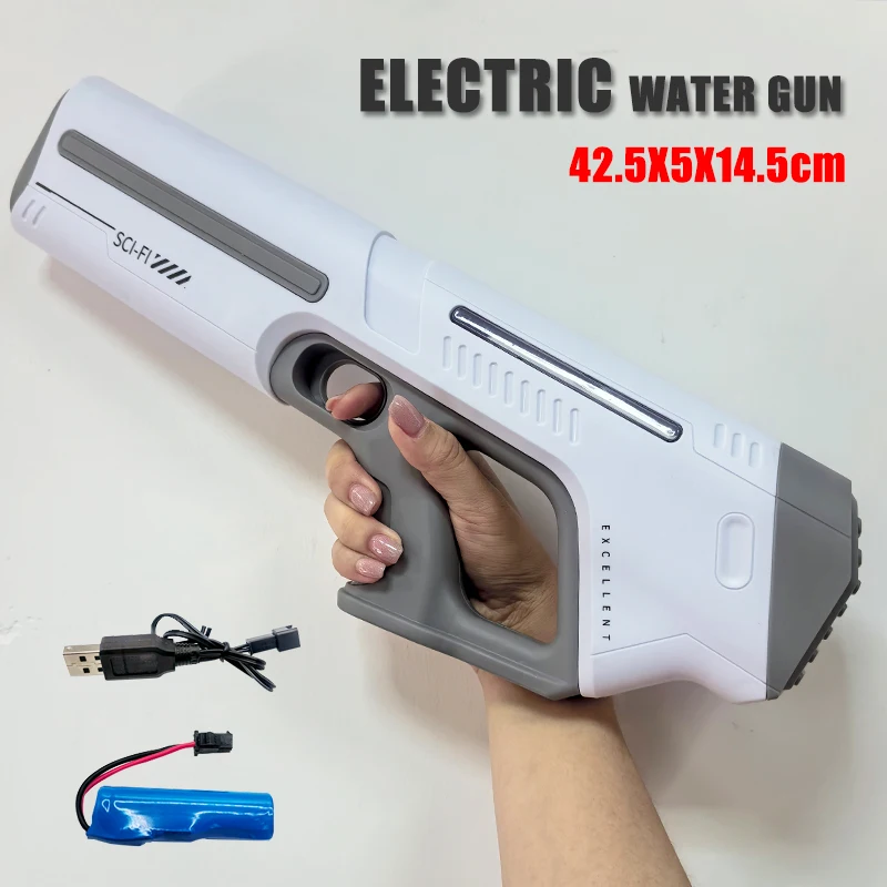 Automatisch Wasser Hochdruck Elektrische Wasserpistole Spielzeug für Kinder Sommer Outdoor Pool Kampf Spiele Kinder Wasser Spielzeug Geschenk