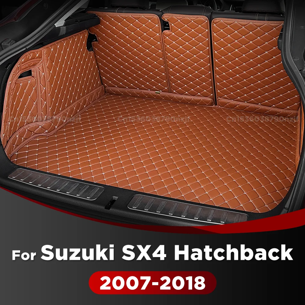 

For Suzuki SX4 Hatchback 2007-2018 17 16 15 14 13 12 11 10 09 08 Auto Full Coverage Trunk Mat Pad Cargo Liner Accessories