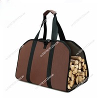 Supersized Canvas Firewood Carrier Log Carrying Bag Handbags Wood for Log Carrier Fireplace Tote Firewood Storage Bag Supplies