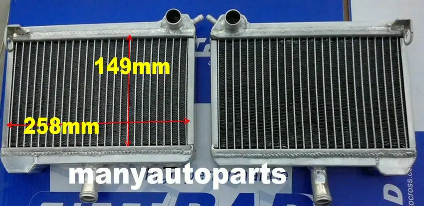 For HONDA Goldwing GL1500 1988-2000 89 90 91 92 93 94 95 96 97 98 99 Aluminum Radiator