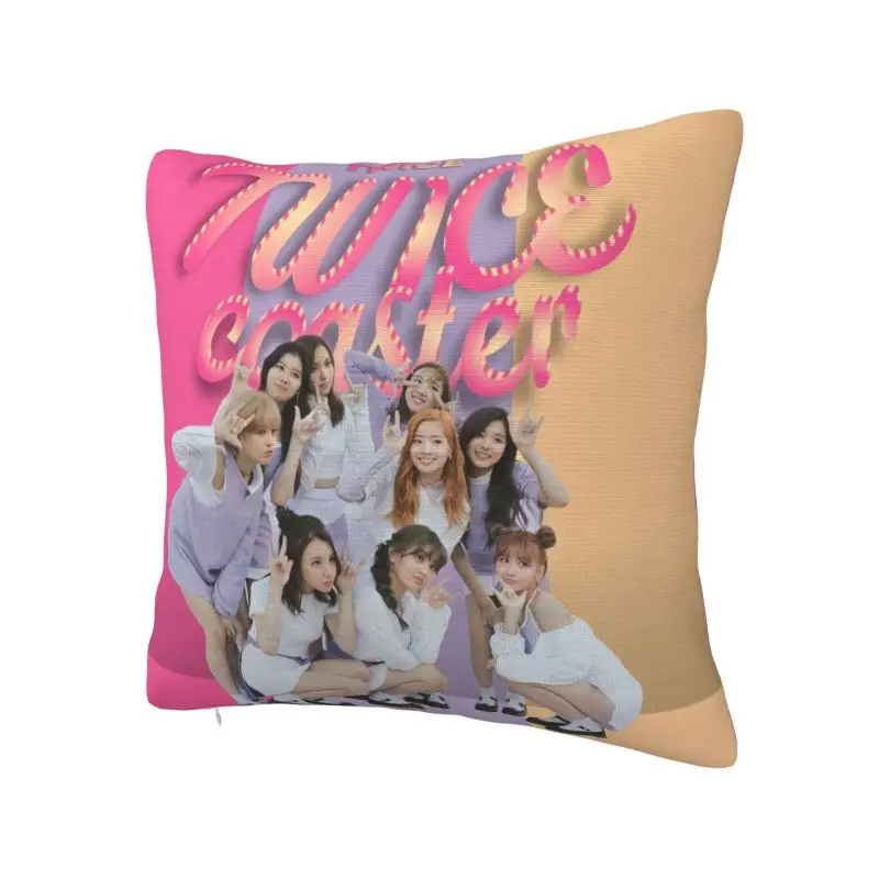 Custom Beauty Kpop Twices Luxury Throw Pillow Cover Bedroom Decoration Lovely Sofa Cushion