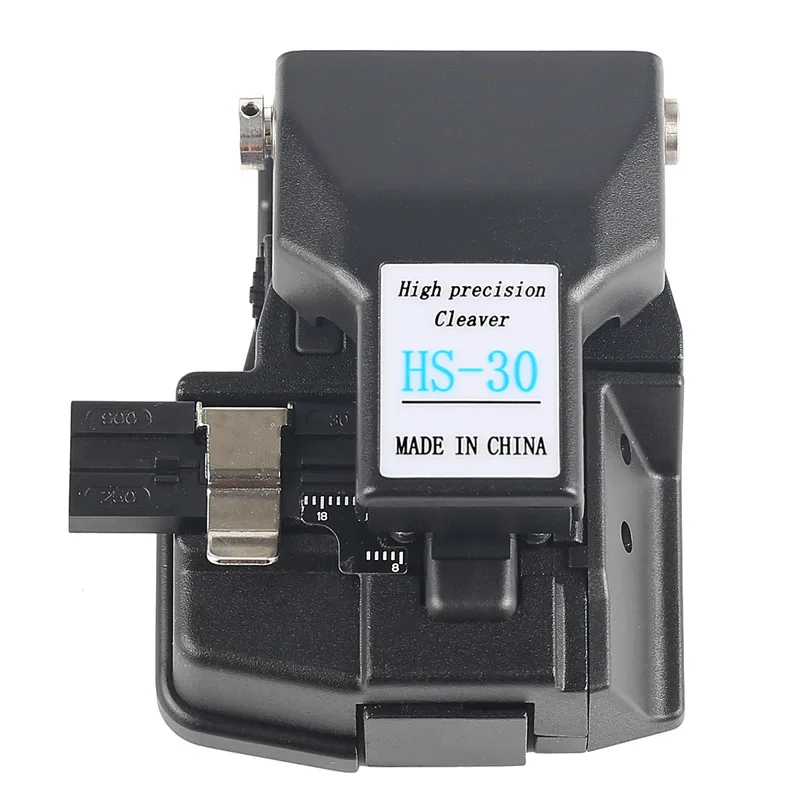 

HS-30 Оптический скалыватель волокон, резак для оптического кабеля, инструмент для обрезки неизолированных оптических пигтейлов и кожаных кабелей, универсальный оптический резак 3-в-1