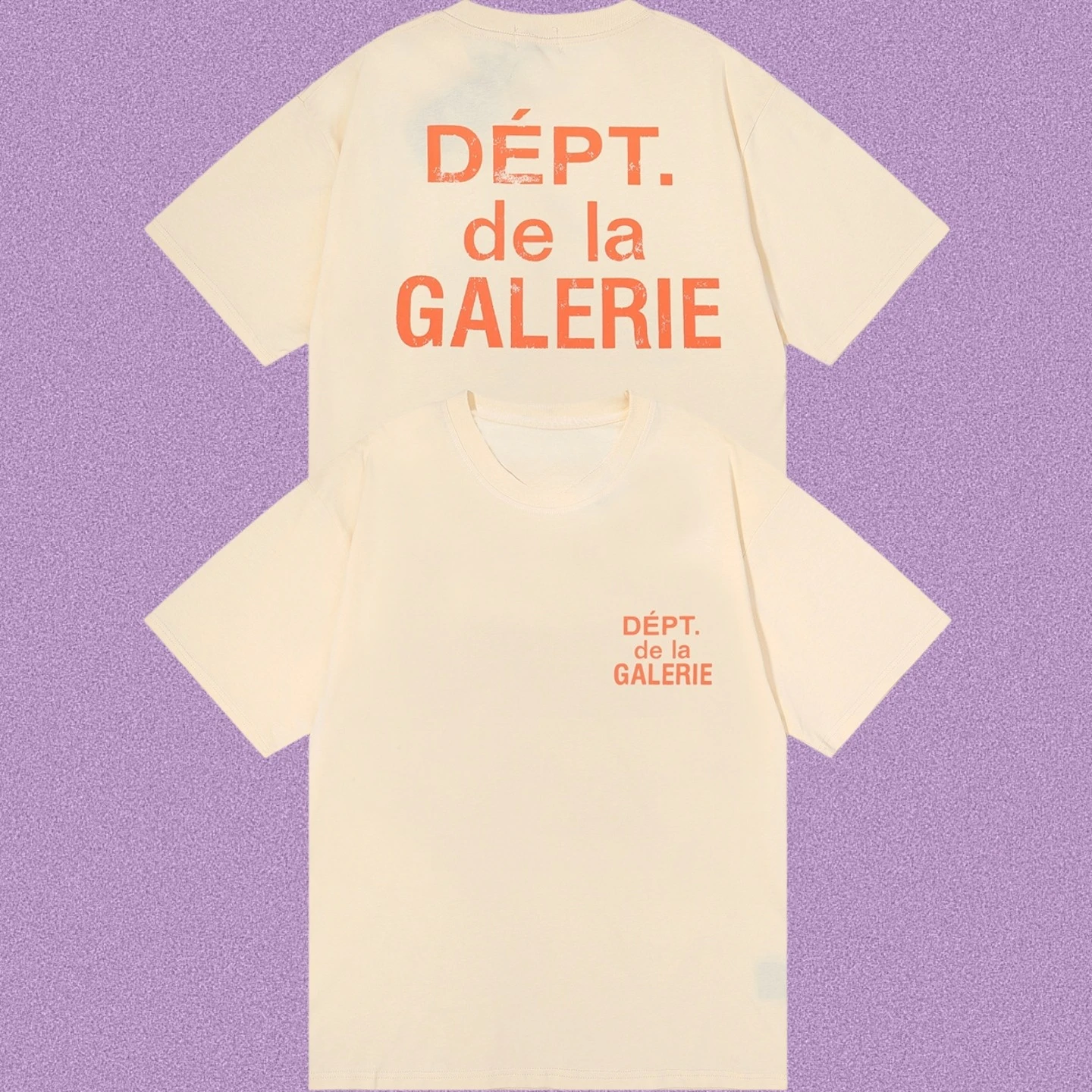 Hot Gall 2026 Ery Dept Short-sleeved Correct Version Letter Print New American Casual High Street Cotton T-shirt Trendy