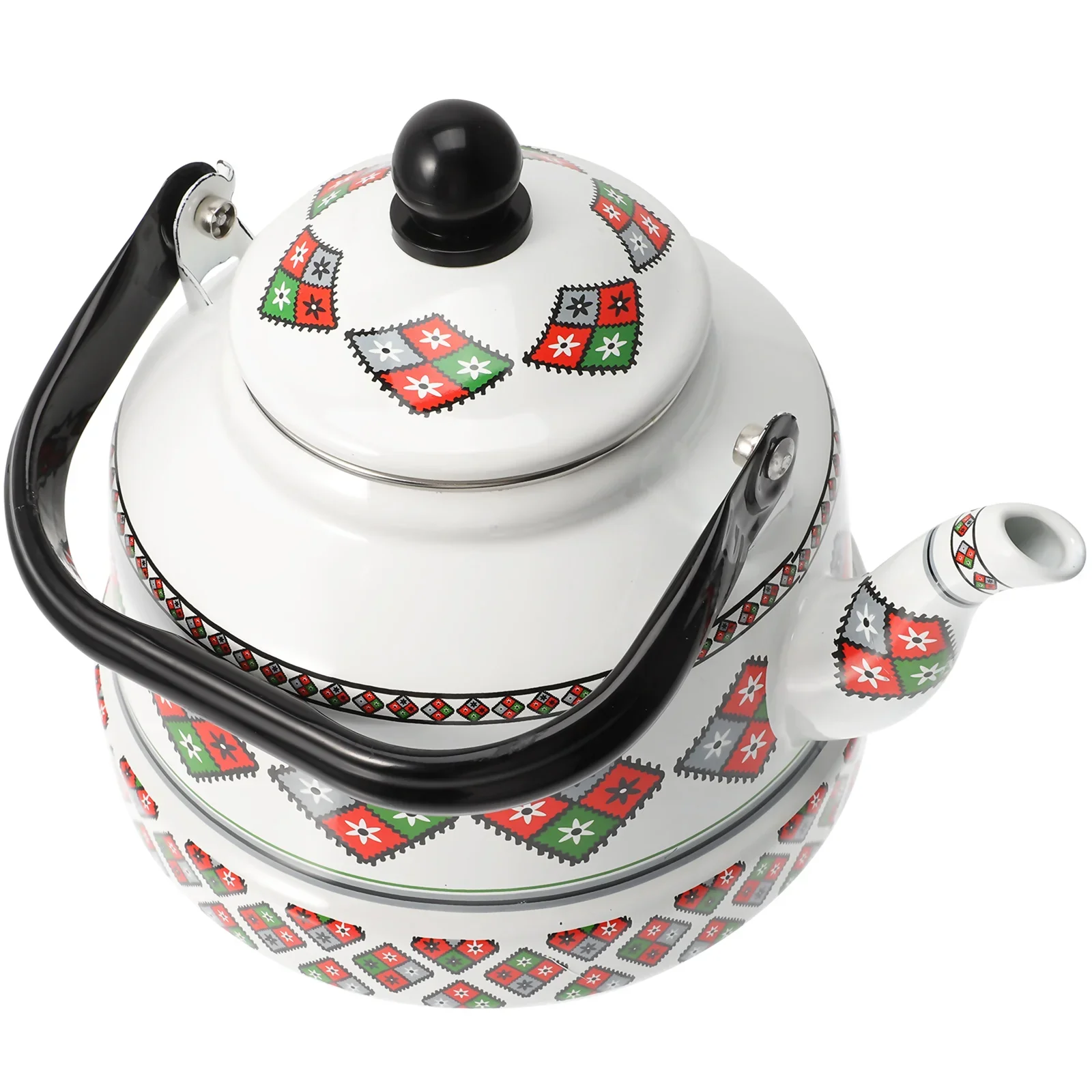 

Coffee Kettle ENAMEL KETTLE Coffee Decor Chinese Teapot Enamel Tea Kettles Portable Espresso Maker Boiler Vintage Teakettle