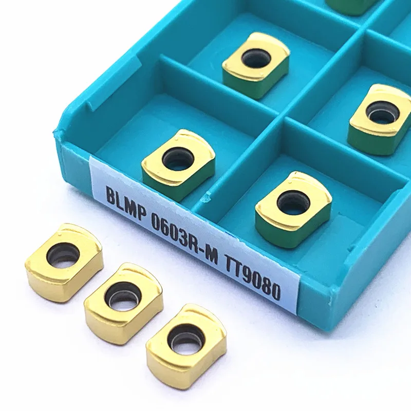 BLMP0603 BLMP 0603R M TT9080 Carbide Inserts Blade High Quality Milling Machine BLMP0603R CNC Tool knife Plate Tool