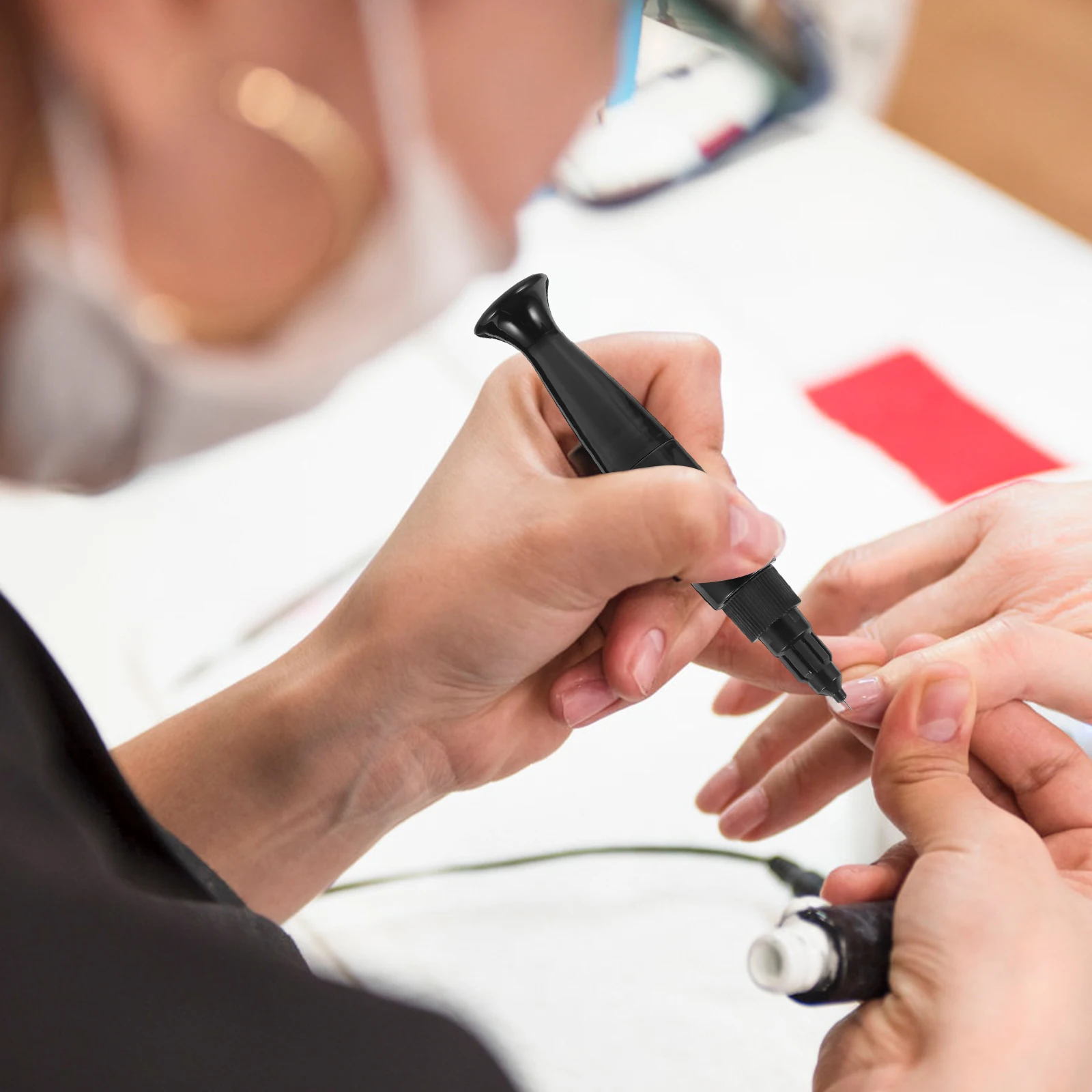 

1Pcs Nail Rhinestone Glue Needle Brush Design Rhinestone Adhesive Nail Art Manicure Glue Strong Long-Lasting Hold