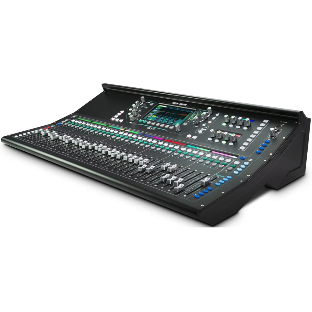 Allen & Heath SQ-7 48-channel Digital Mixer Console, with 33 Faders 6 Layers, 32 x 32 USB Interface, and Network Audio Support
