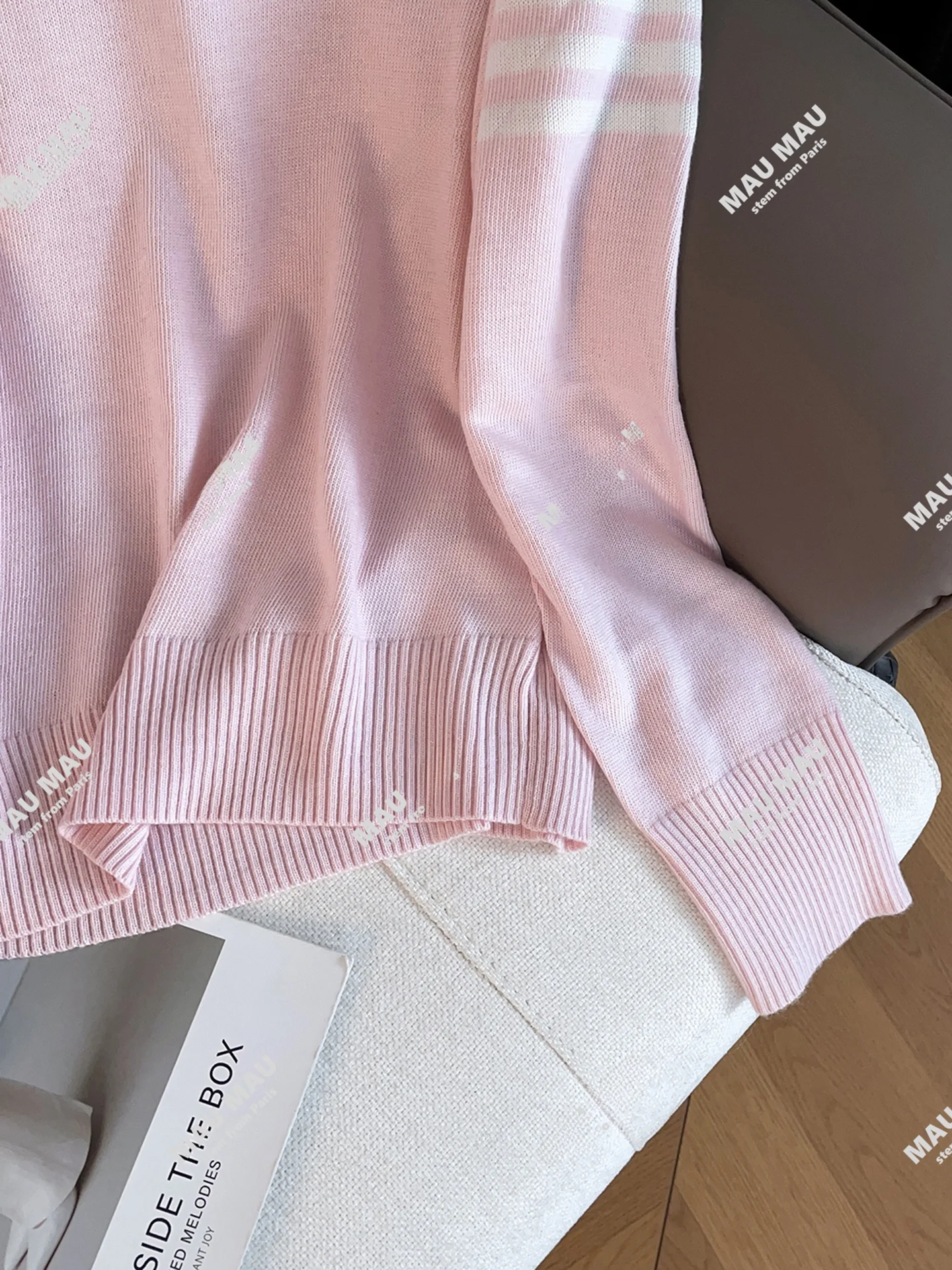 

Свободный повседневный женский вязаный свитер в милую полоску, Новое поступление, удобный дышащий длинный круглый топ свеч Ne