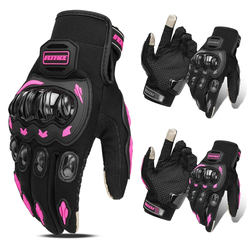 

Motorcycle Gloves Motorbike Full Finger Protective Gloves Touch Screen Outdoor Motocross Non-slip Riding Gloves Breathable M-2XL