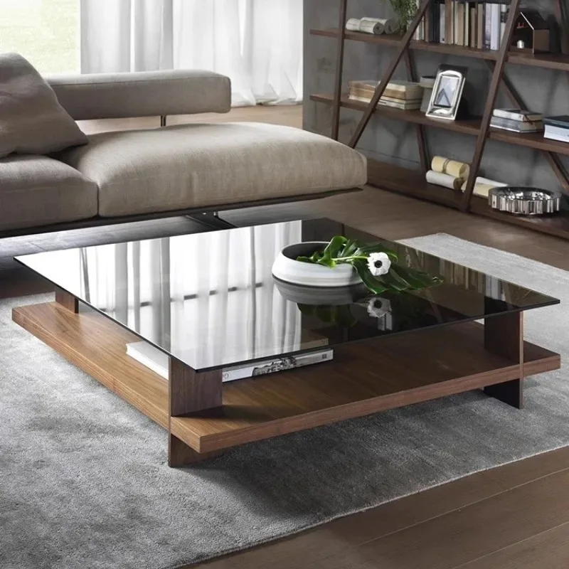 

Universal Designer Coffee Table Decoration Modern Quality Transparent Cheap Coffee Table Large Size Mesas Bajas Trendy Furniture