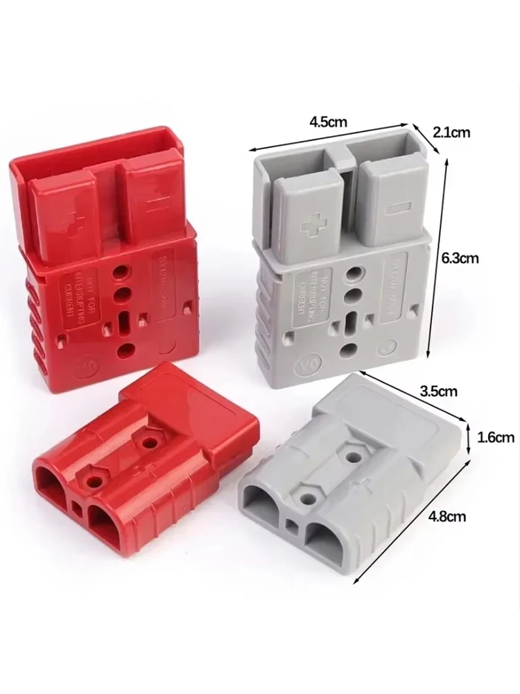 2/4/8 Stück Auto-Kabelverbinder, 50/120 AMP 600V Ladeanschluss für Kabelklemmen, Batterie-Stromanschluss