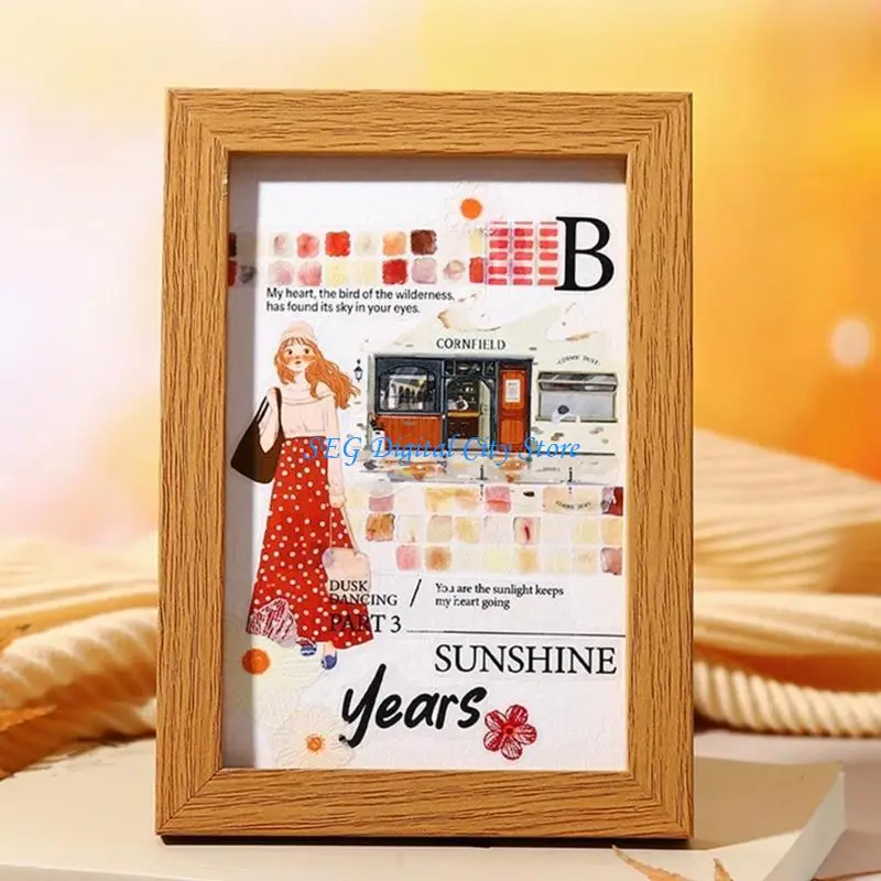 

U75B Многоразовые листы наклеек из ПЭТ с ПЭТ-текстурой, подходящие для офисов