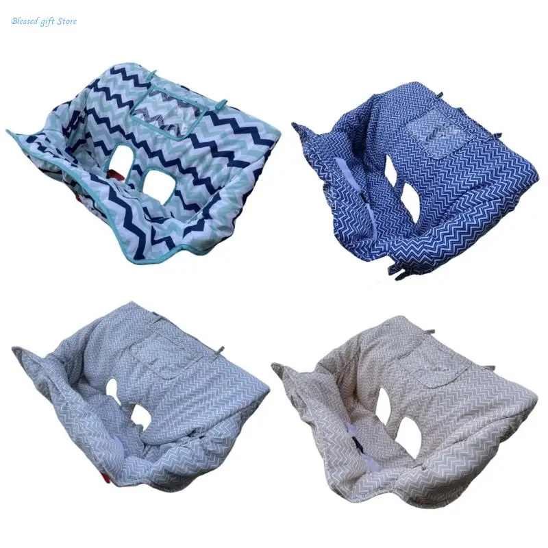 

Supermarket Shopping Cart Sleeve Unique Pattern Baby Dinning Chair Protective Case Dirtproof High Chair Dustproof Cover