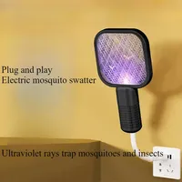 USB Mini Electric Mosquito Swatter UV Lamp Fly Killer Mosquito Repellent Plug and Play Summer Household Outdoor Fly Killer