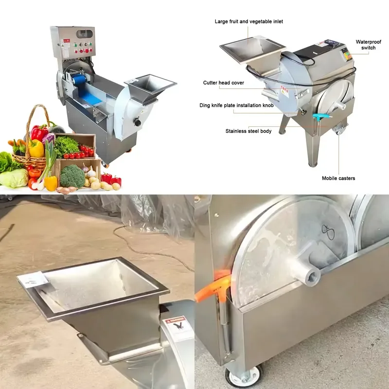 Automatic Vegetable Cutter Multi Function Kitchen Tool for Slicing Dicing Chopping Vegetables Fruits