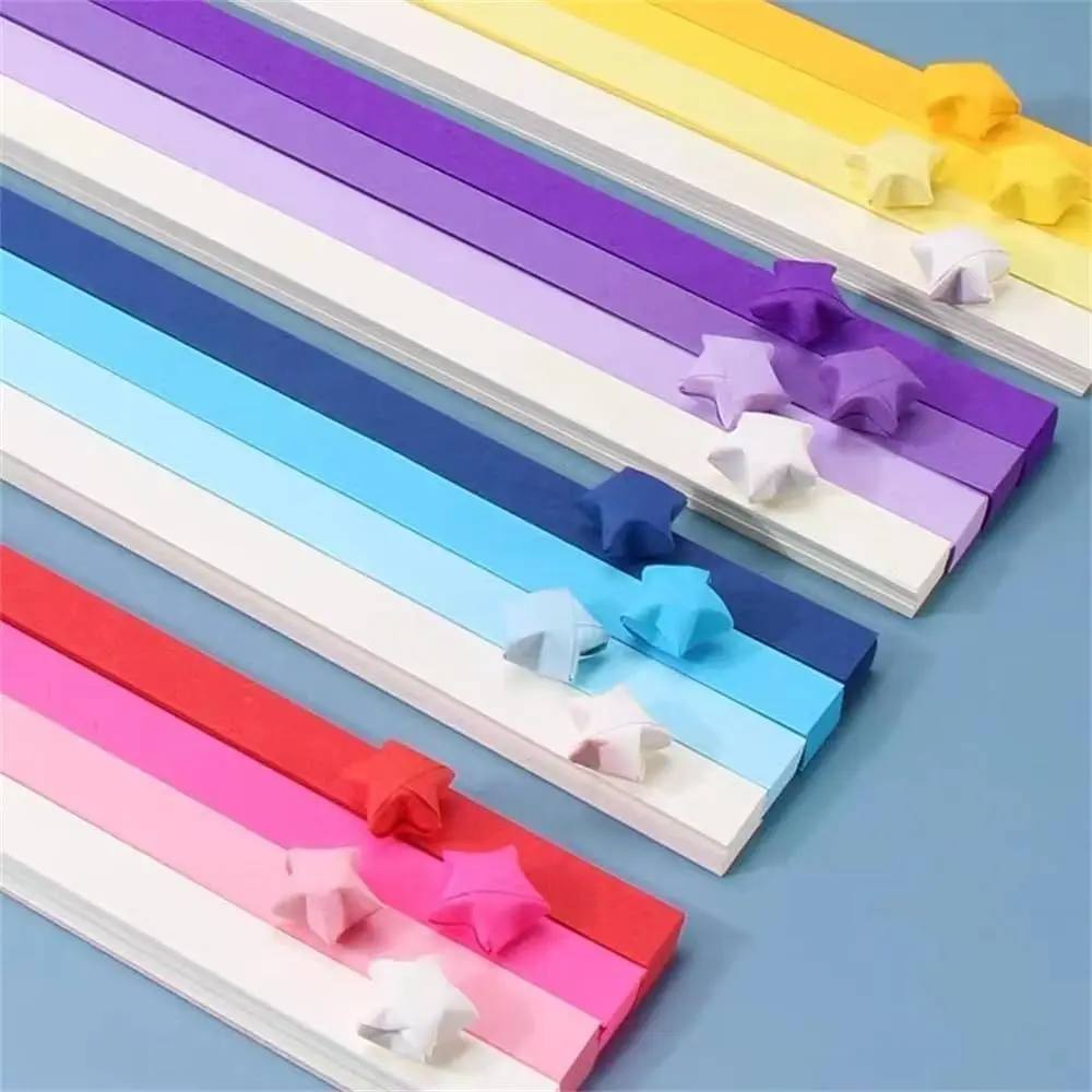 540 Sheets Origami Paper Stars DIY Hand Crafts Origami Lucky Star Paper Folding Origami Star Paper Strips for Paper Arts Crafts