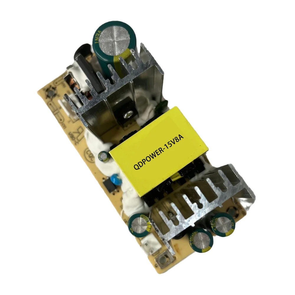 Modulo di alimentazione switching 15V 8A Convertitore AC-DC Scheda di alimentazione step-down 120W Scheda nuda di alimentazione AC100-240V a DC15V 8A
