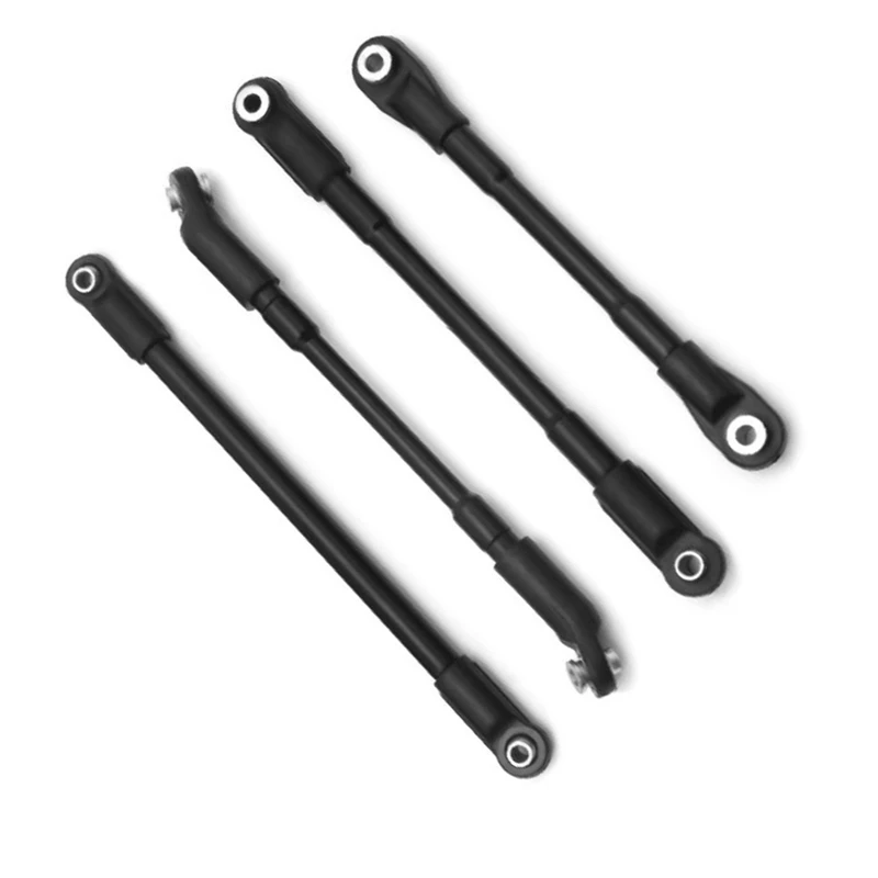 9 Piece 1/10 Special Climbing Rods For Metal Frames Black Metal Suitable For Rc4wd D90 Generation