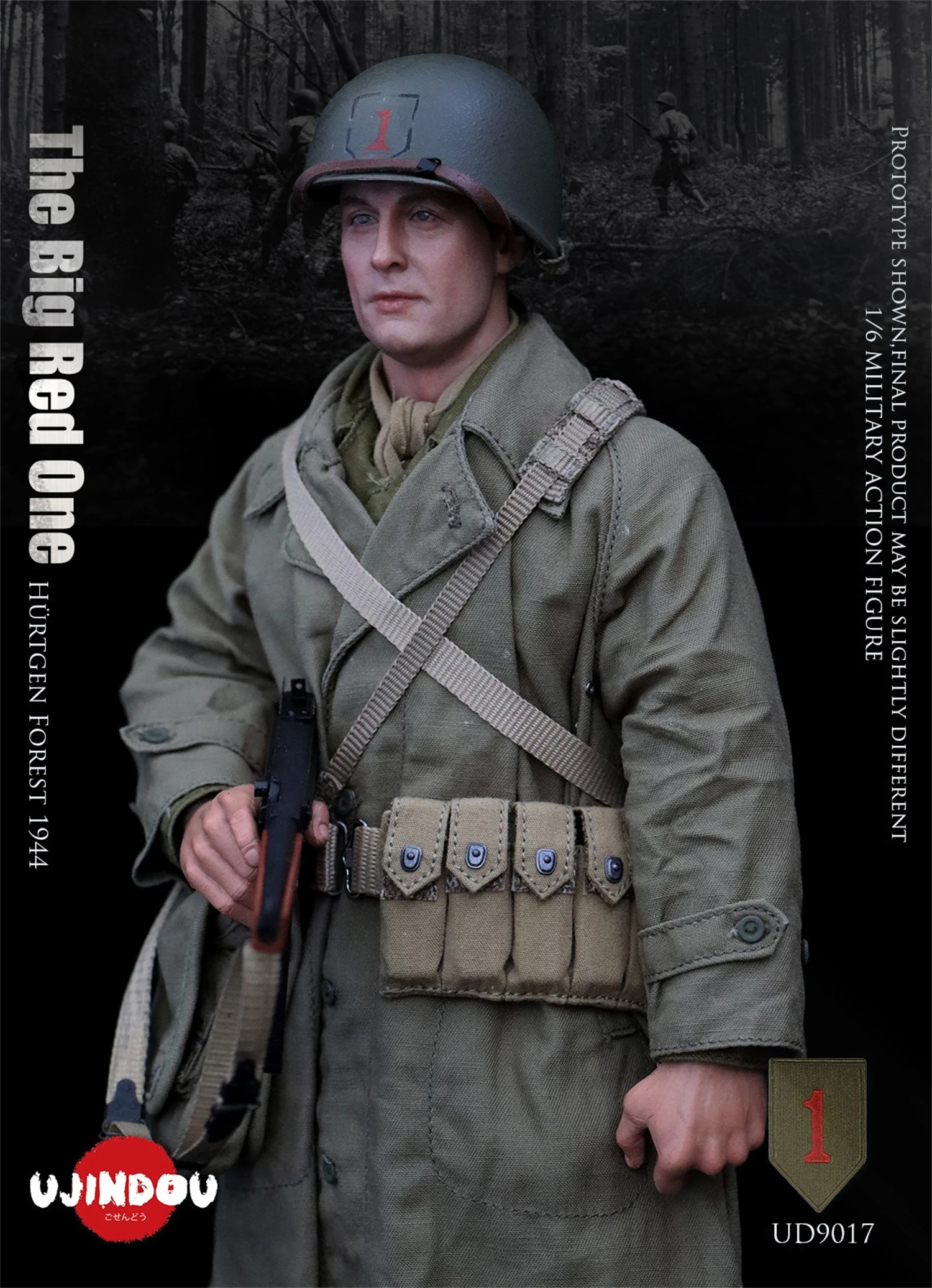 Ujindou ud9017 1/6 der große rote u. s. Armee Infante rist Hürtgen Wald 1944 Soldat Action figur 12 Zoll