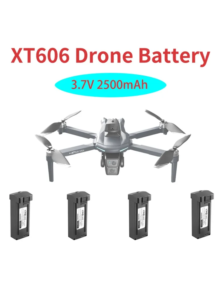Bateria do drona GPS XT606 3,7 V 2500 mAh do drona RC Quadcopter XT606 — 2