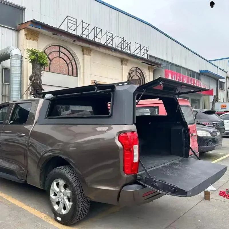 PrimeSelect Universal Waterproof Hard Aluminum Canopy Accsori Fit Maverick 4X4 Pickup Truck Bed
