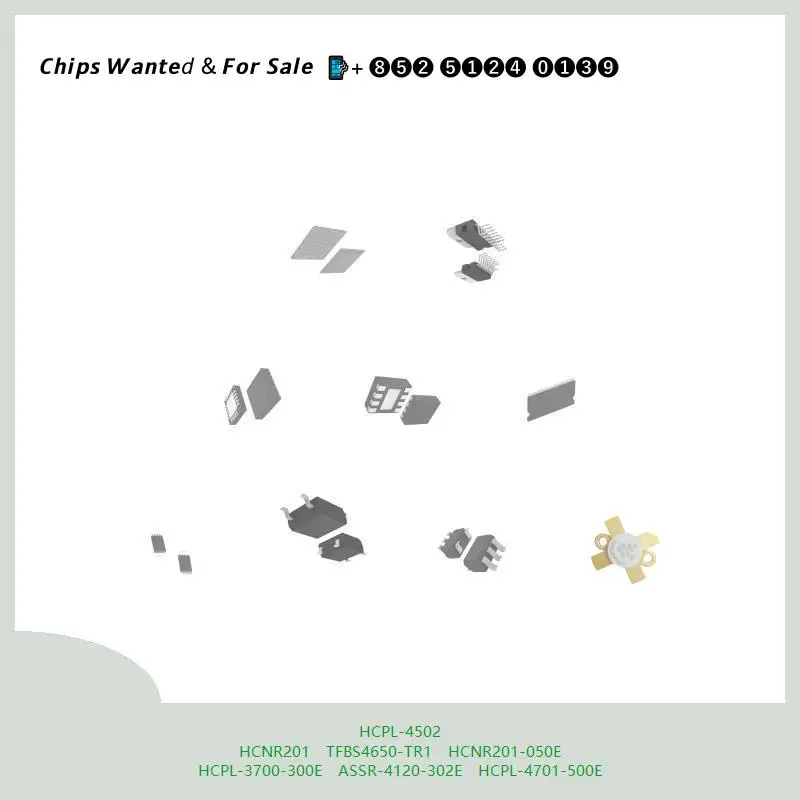 chip Integrated circuit chip MCU chip HCPL-4502 HCNR201 TFBS4650-TR1 HCNR201-050E HCPL-3700-300E ASSR-4120-302E HCPL-4701-500E