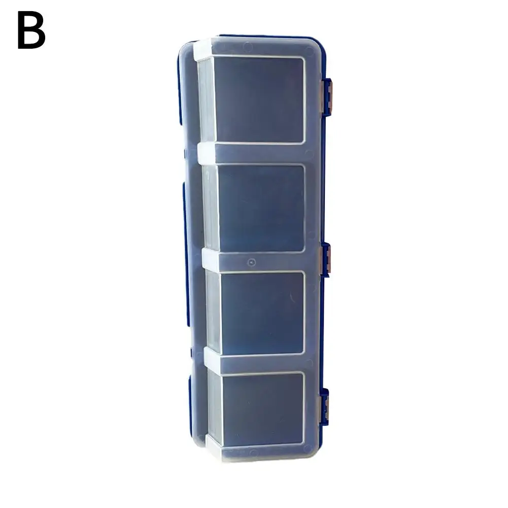4-compartment Parts Storage Box Small Classification Screw Hardware Accessories Box Tool Organizer For Woodworking Electric M7J1