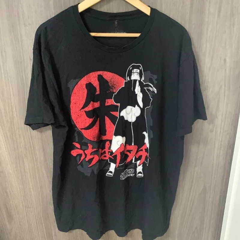 

New American Authentic NARUTO Uzumaki Naruto Short Sleeve T-Shirt Summer Men's High Quality Cotton Tshirt