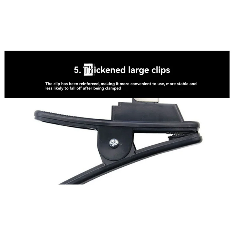 Für Auto-LKW-kompatibel, 8 Zoll, 12 V, tragbarer Lüfter, Sommer, automatischer kleiner Lüfter mit Clip 180 °   Sway geräuscharmer Luftkühler