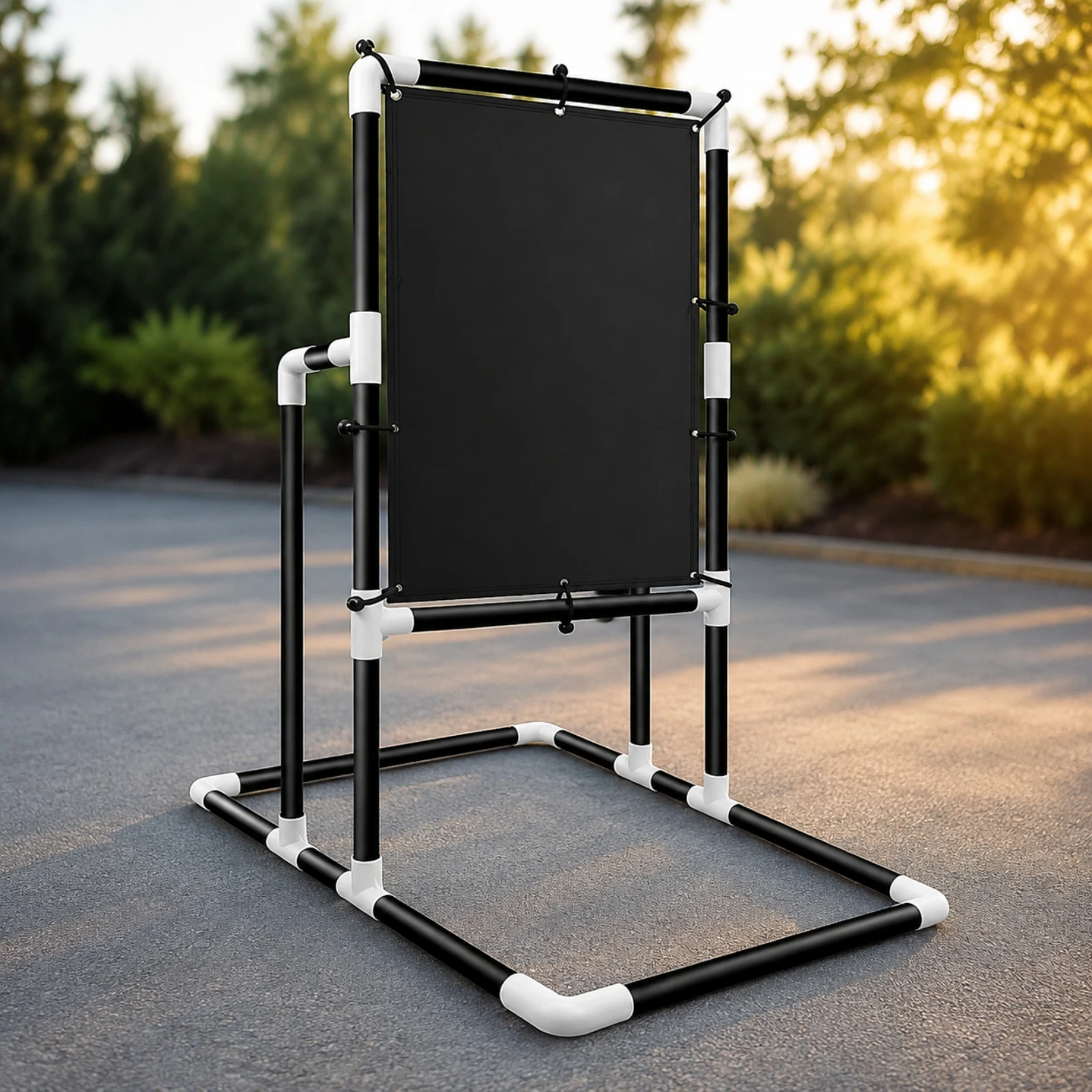 Baseball Practice Target Easy to Assemble Plastic Ball Practice Target Sports Training Equipment Stable