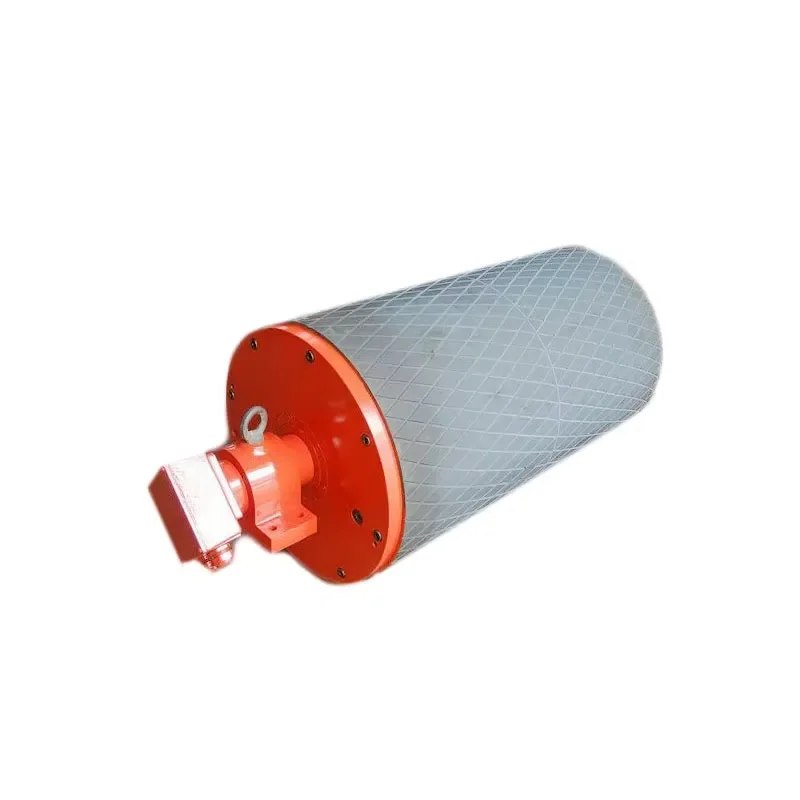 YTHN 630*800 Gear Reducer Industrial Electric Motorized Conveyor Roller Belt Rubber Coated Roller Pulley